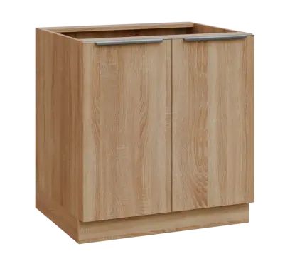 SIS - 8D spodní skříňka, 2-dveřová, 870x800x600, dub bardolino